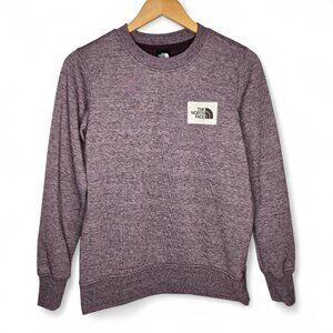 The North Face Heritage Patch Purple Sweatshirt - Women’s Small